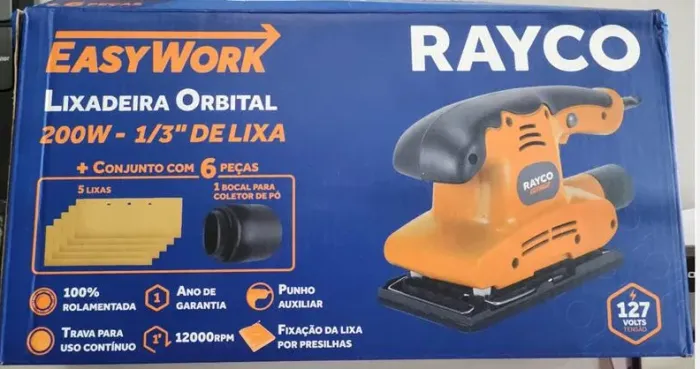 LIXADEIRA ORBITAL 1/3" 127V 200W 24303 RAYCO - 15347