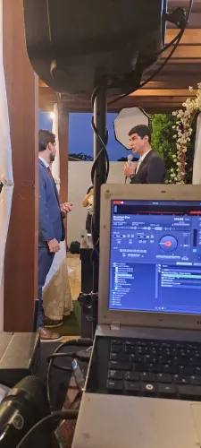 Som ambiente para casamento