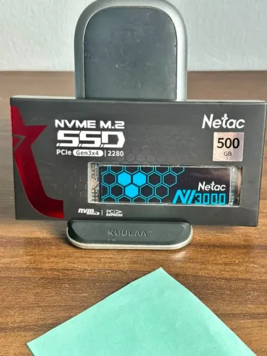 Ssd NVME 500GB Netac LACRADO ! NOVO ! M2 2280 pcie3.0x4