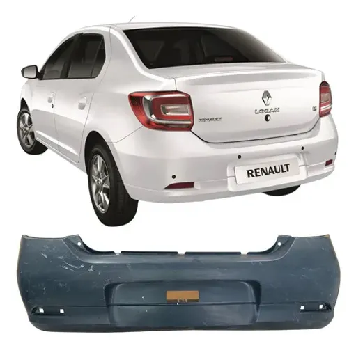 Para Choque Traseiro Renault Logan 2015 2016 26041409