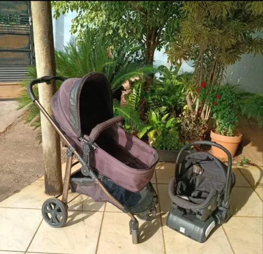 Carrinho de Bebê Galzerano Completo 