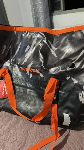 Bolsa impermeável para moto 90L