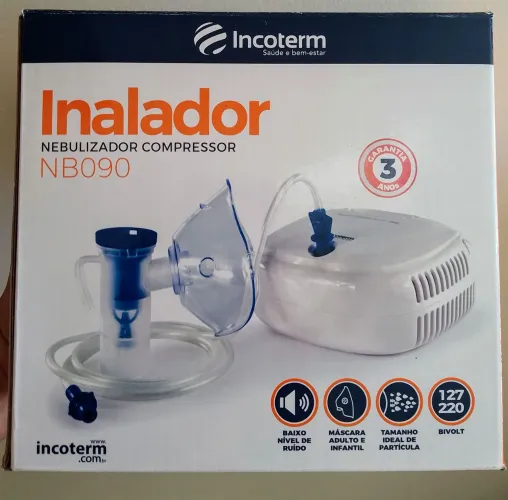 Inalador nebulizador compressor NB099