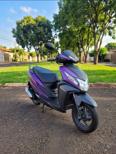 Honda Elite 125 Roxa ZERO 2027 Única Dona