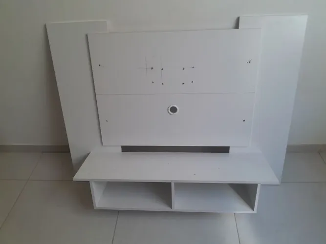 Painel de TV branco