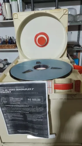 Fita de Vídeo Quadruplex 2" Memorex 