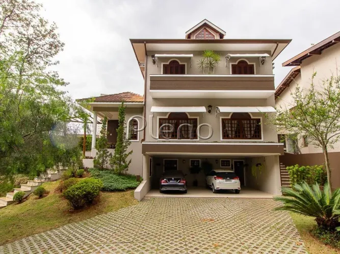 Sobrado à venda em Valinhos, Condominio Residencial Portal do Quiririm, com 4 suítes, com