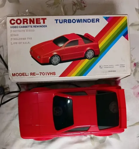 Carro Rebobinador de fita VHS