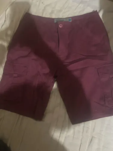 bermuda cargo masculina, Vinho. Nova, nunca usada.