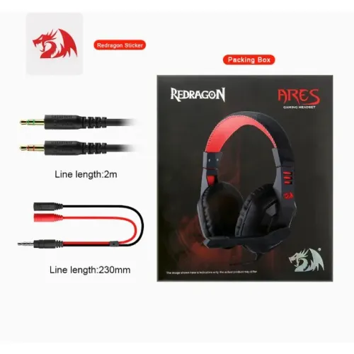 HEADSET GAMER REDRAGON ARES