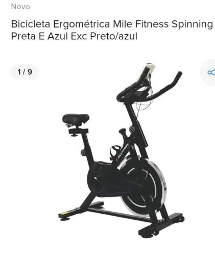 Vendo uma bicicleta ergométrica nova 