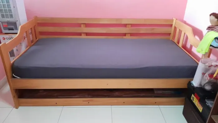 Sofá Cama Solteiro Seminova