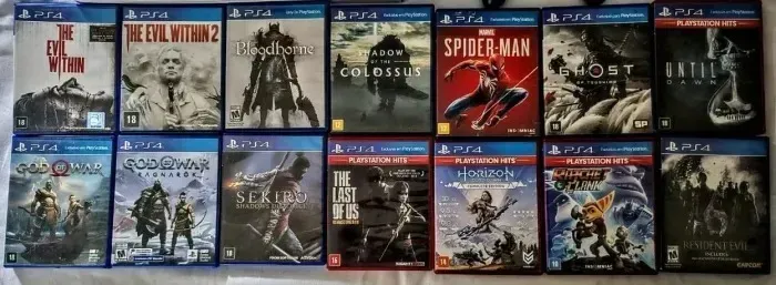 Lote de Jogos para Ps3, Ps4, Ps5, Xbox One e Xbox Séries