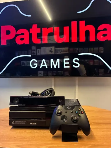 XBOX ONE FAT + KINECT + 60 JOGOS DIGITAIS + BRINDES LOJA!!!