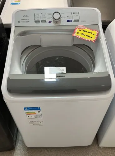 MÁQUINA DE LAVAR PANASONIC NA-F120B1WB 12KG 127V
