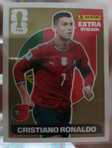 Figurinha Legend: CR7 Ouro
