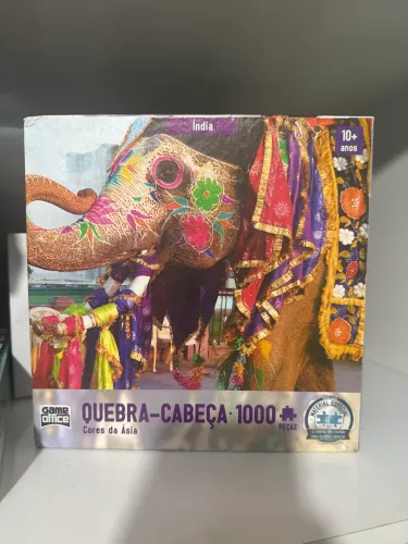 Quebra cabeça CORES DA ÁSIA 1000 peças