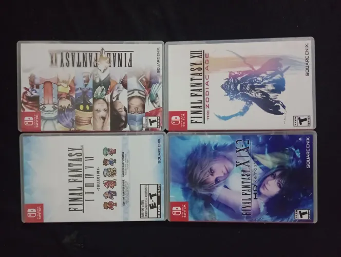 Coleção Final fantasy Nintendo switch ( aceito trocas)