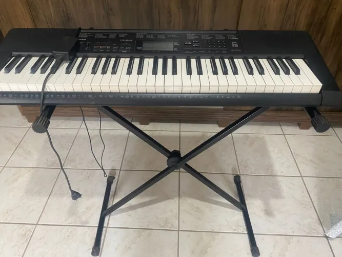 ? Teclado Casio CTK-3200 - Completo e Impecável!