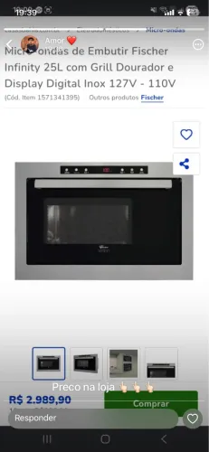 Forno microondas 