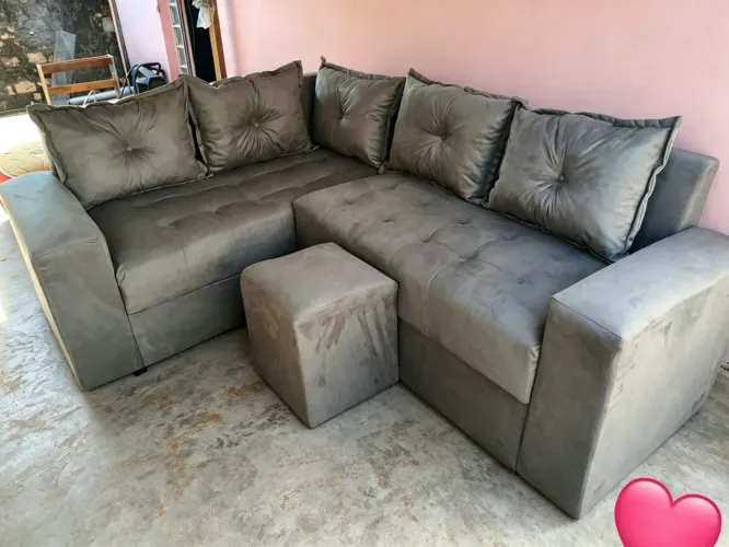 Sofás De Canto NOVO a pronta entrega