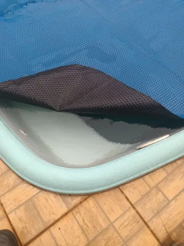 Lona para piscina 6 x 4,50 metros