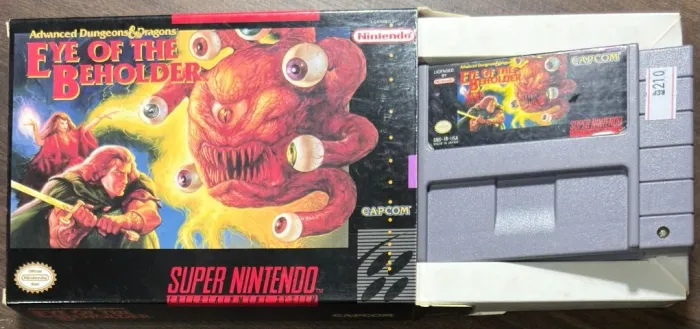 Eye of the Beholder Original SNES Super Nintendo 210