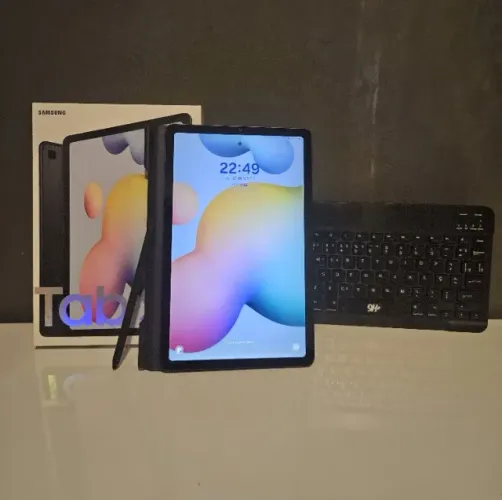 Tablet Samsung S6 Lite + S Pen + Capa + Teclado