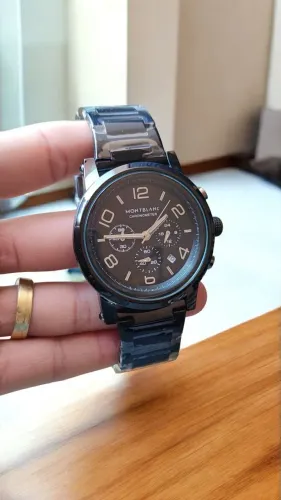 Relógio MONTBLANC ChronoMeter Black Dial 