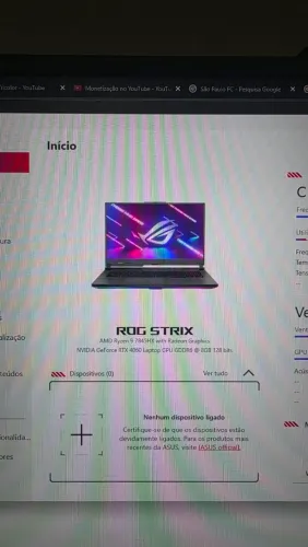 Notebook Rog Strix
