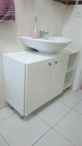 Jogo de banheiro e marcenaria