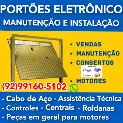 Manutenção de Portão // Portões Social e Garagem