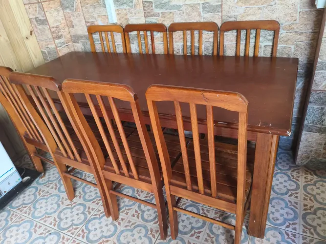 Mesa 8 cadeiras