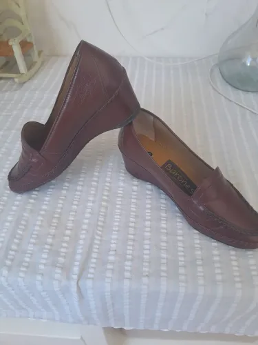 Mocassim de couro italiano Barone's tamanho 33