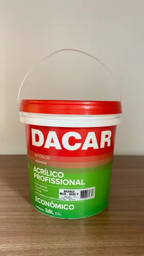 Tinta Acrílica Profissional Branco Neve Dacar - 3,6L