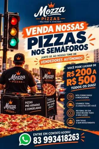 Vagas para vendedor ambulante em semáforos das praias de João Pessoa