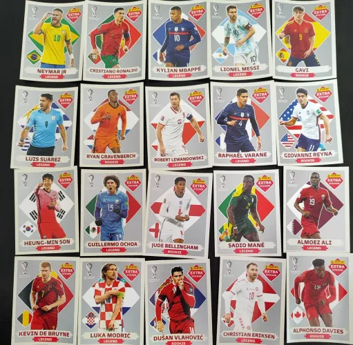 Legends copa 2022 - Kit prata completo