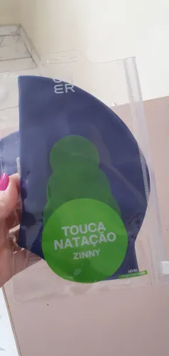 kit 2 toucas de natação zinny adulto