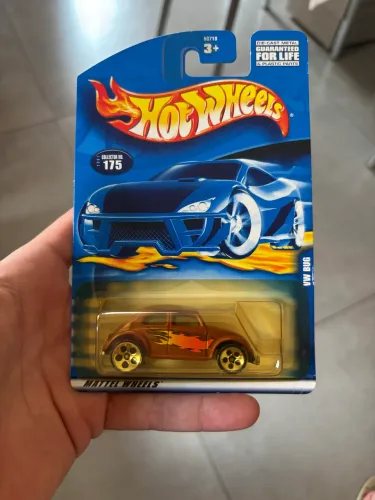 Miniatura Hotwheels Vw Bug (Fusca) ano 2000