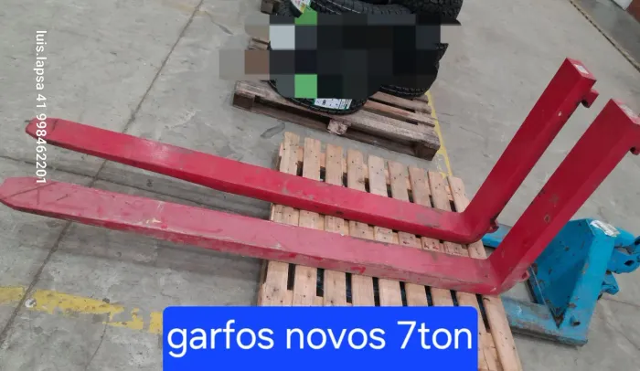 Garfos de empilhadeira 