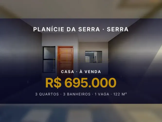 Casa Nova e Aconchegante no Planície da Serra  O Cenário dos Seus Sonhos!