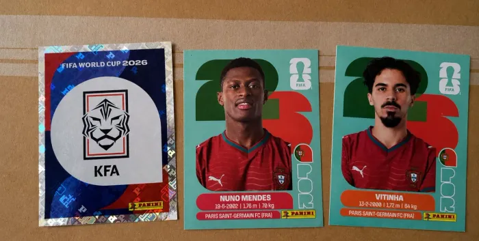 Figurinhas Avulsas da Copa do Mundo 2026