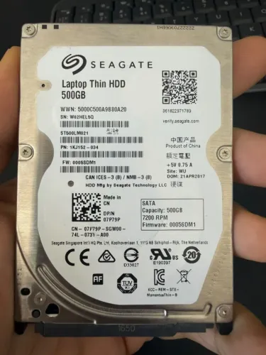 HD 500gb Seagate 2.5"