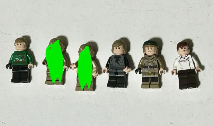 Lego lote de 4 minifiguras star wars 
