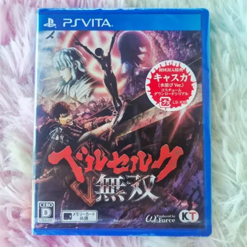 Jogo Berserk PS Vita Mídia Física Lacrado