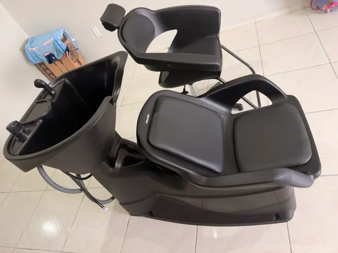 Kit salão cadeira mais lavatório 