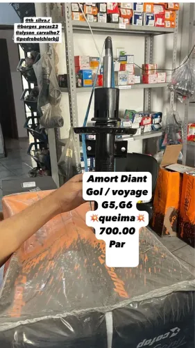 Amortecedor dianteiro Gol/voyage G5 a g7