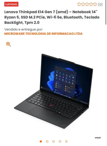 Notebook Lenovo