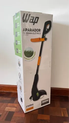 Aparador de Grama Elétrico WAP Diâmetro de Corte de 28cm, 110V | WG AG01E