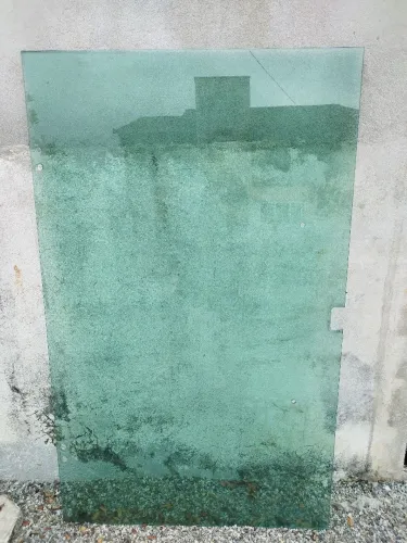 Portão de vidro 